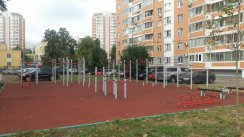Площадка для воркаута в городе Москва №2400 Средняя Хомуты фото